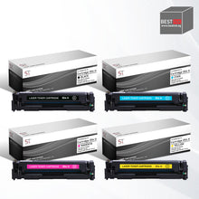 Load image into Gallery viewer, Bestink 054H Black Cyan Magenta Yellow High Yield Toner Cartridge