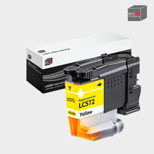 Load image into Gallery viewer, Bestink LC572 LC-572 Ink Cartridge Black Pigment Cyan Magenta Yellow for Brother Inkjet Printers 1 Yr Brother Warranty