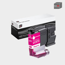 Load image into Gallery viewer, Bestink LC572 LC-572 Ink Cartridge Black Pigment Cyan Magenta Yellow for Brother Inkjet Printers 1 Yr Brother Warranty