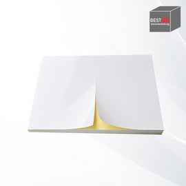 Bestink A5 High Quality Pre Cut Sticker Paper for Waybill Printing 50pcs 100pcs