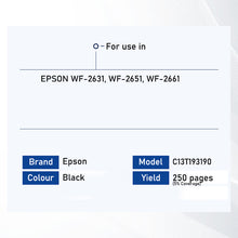 Load image into Gallery viewer, Bestink T193 High Quality Color Ink For Epson Workforce WF-2631 WF-2651 WF2661