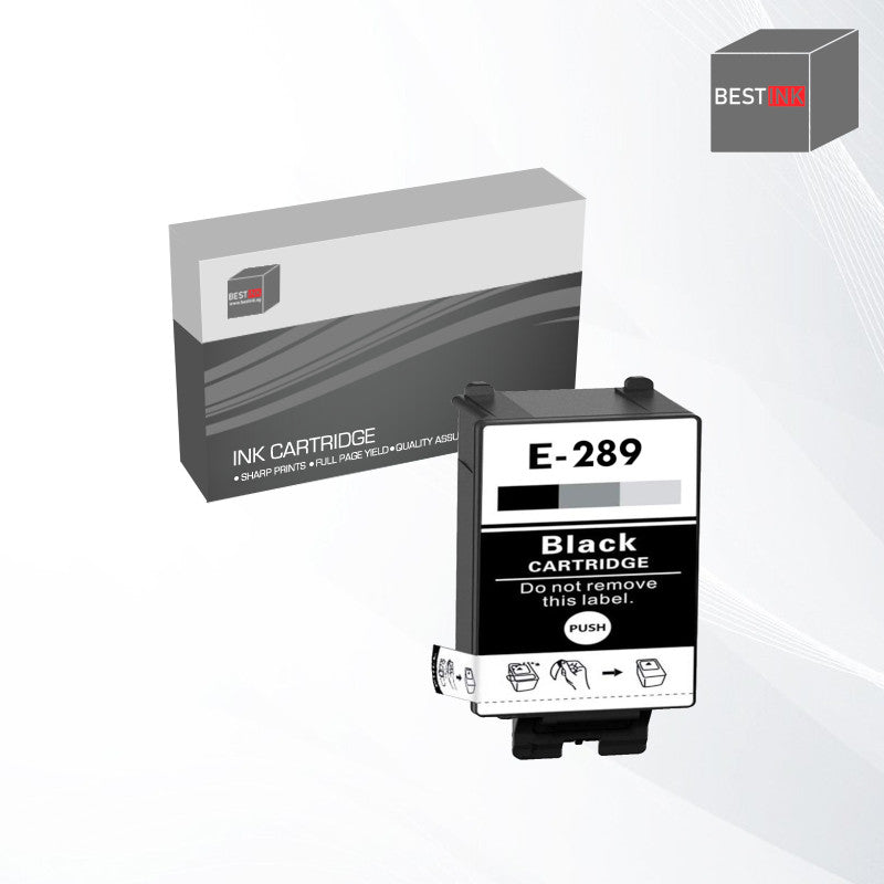 Bestink T289 T290 T2950 Black Colour Ink Cartridge Maintenance Box for WorkForce WF-100 WF100 289 290 2950